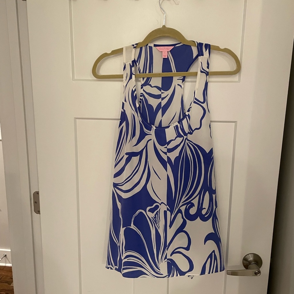 Silk Lilly Pulitzer tank